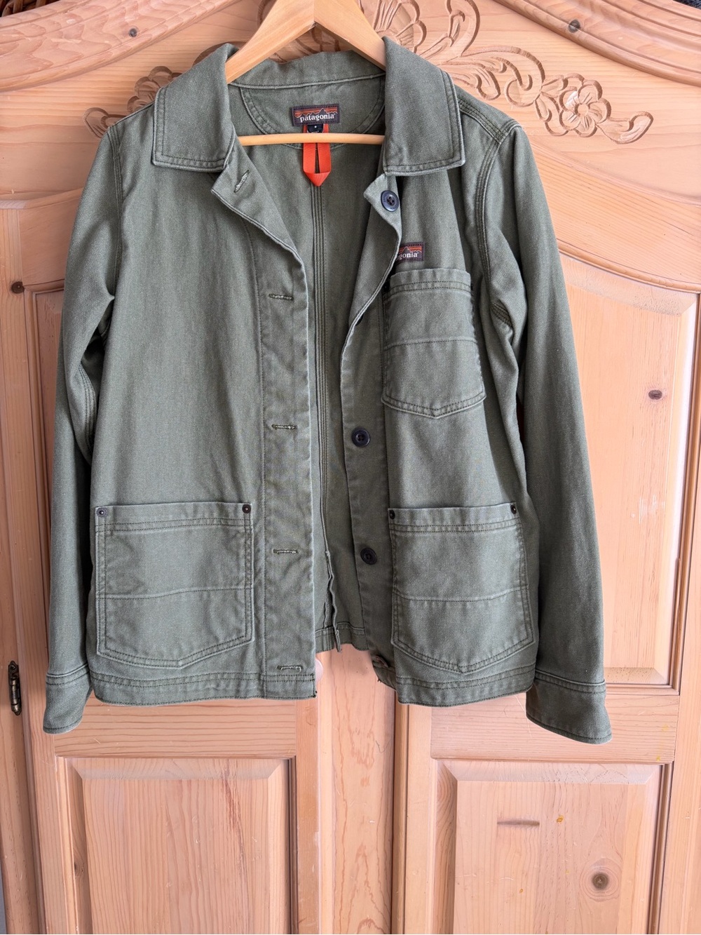 Patagonia Olive Green utility Jacket